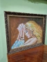 Прекрасна авторска българска картина масло върху платно , снимка 4