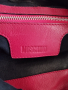 ЕСТЕСТВЕНА КОЖА на MOSCHINO голяма дамска чанта в черно и червено, снимка 9