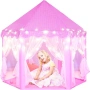 4755 Сгъваема Детска Палатка 'Замък' – Просторнa Къщичка за Игра с Височина 135 см, снимка 3