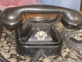 Стар телефон Siemens & Halske Царство България, царски герб, снимка 1