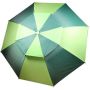Двуцветен кръгъл плажен чадър Muhler, снимка 4