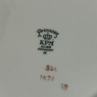 Купа с дръжки порцелан KPM Princess 1937г, снимка 3 - Антикварни и старинни предмети - 45583597