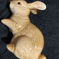 Красиво зайче, като живо за декорация или Великден, снимка 4 - Декорация за дома - 45083207