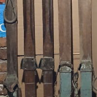 Стари дървени ски, снимка 2 - Други стоки за дома - 44665885