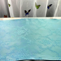 Декорация за маса - хангъли и т-шлайфери в тюркоазено синьо, снимка 3 - Покривки за маси - 44949976