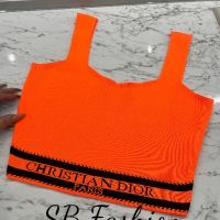 Оранжев потник Christian Dior реплика, снимка 2 - Потници - 45591415