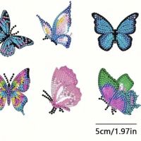 Диамантен гоблен - пеперуди Ключодържатели , снимка 1 - Гоблени - 45835409