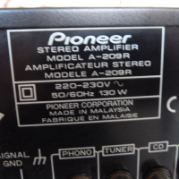 аудио усилвател Pioneer A-209R, снимка 6 - Ресийвъри, усилватели, смесителни пултове - 44956021
