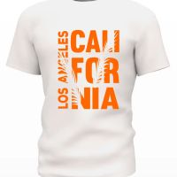 Тениска с декоративен печат - Los Angeles California, снимка 7 - Тениски - 45098775