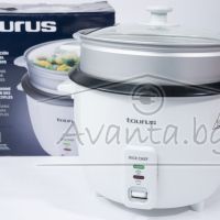 Уред за приготвяне на ориз Taurus Rice Chef, 700W, Готвене на пара, 1.8 л, Аксесоари, Бял, снимка 1 - Уреди за готвене на пара - 45784693