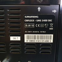 Аудиосистема Grundig Cirflexx UMS 5400 DEC Има радио, диск, ubs, памет карта, mp3, дистанционно със , снимка 16 - Аудиосистеми - 44988537