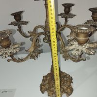 масивен баварски свещник, снимка 2 - Антикварни и старинни предмети - 45767691