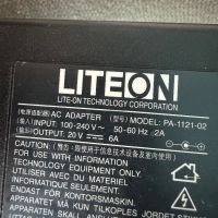 Оригинално зарядно за лаптоп Liteon 20V 6A 120W , Букса 5.5x2.5mm за Toshiba , Asus и др., снимка 3 - Кабели и адаптери - 45865371