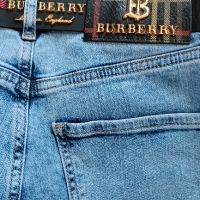 Нови Burberry дънки + подарък колан , снимка 7 - Дънки - 45686336