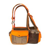 Раница/елек Filson - Upland Guide Strap, в цвят Dark tan/Blaze orange /Super/, снимка 2 - Екипировка - 45281916