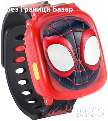 Нов VTech Spidey детски часовник с LCD екран и образователни игри, снимка 1