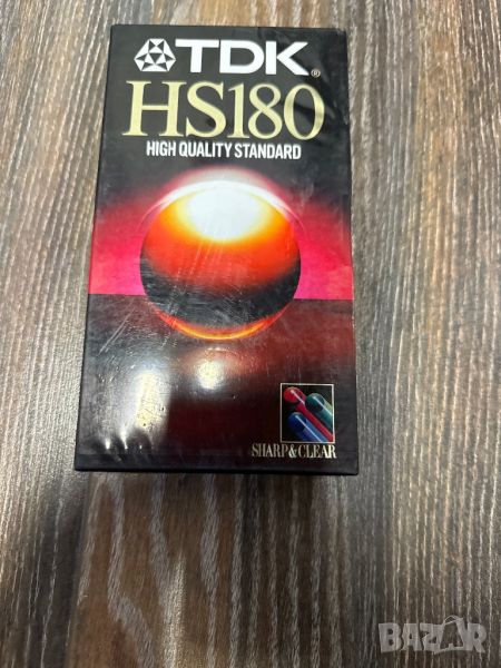 Продавам TDK HS180 видео касетка, снимка 1