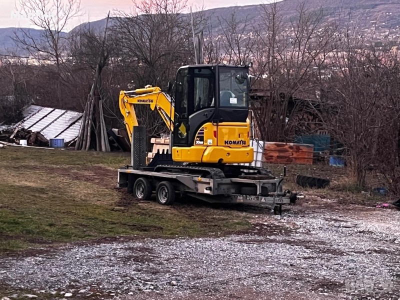 Услуги с мини верижен  багер 3’5 т, снимка 1