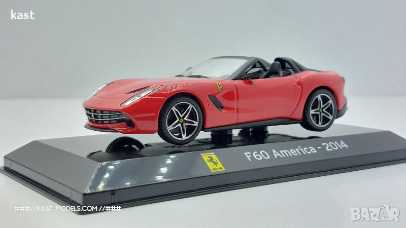 KAST-Models Умален модел на Ferrari F60 America 2014 Altaya 1/43, снимка 1