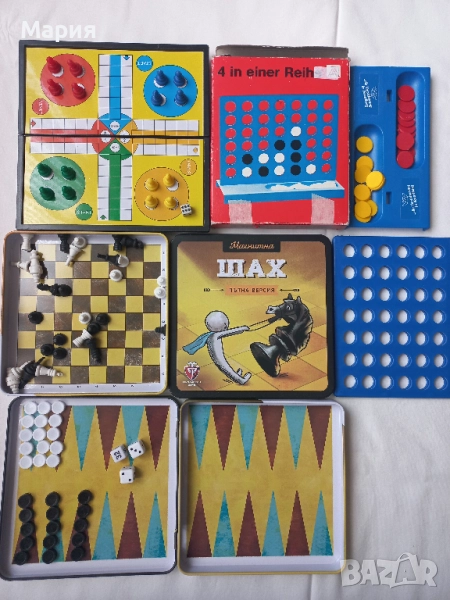 Магнитни шах, табла, не се сърди човече, рулетка, снимка 1