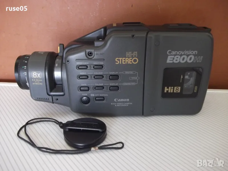 Видеокамера "Canon - E800HiE", снимка 1