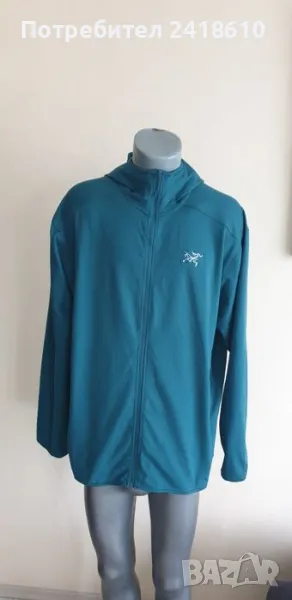 Arcteryx Kyanite LT Full Zip Hoodie Stretch Mens Size 2XL НОВО! ОРИГИНАЛ! Мъжка поларена Качулка с ц, снимка 1