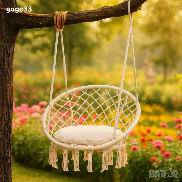висяща градинска люлка , снимка 1