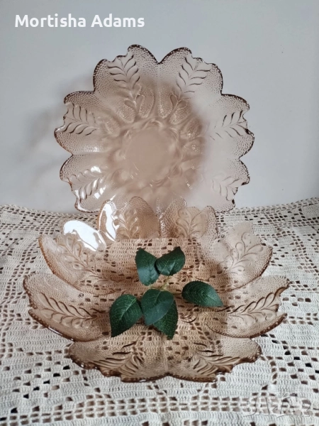 Стъклени фруктиери, снимка 1