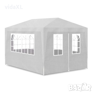 vidaXL Парти шатра, 3х4 м, бяла(SKU:90334, снимка 1