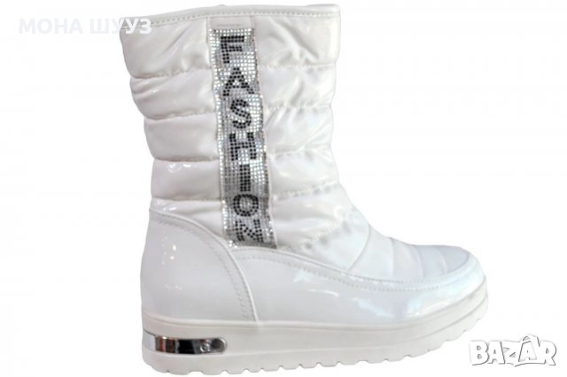 Дамски апрески в бял цвят код147, снимка 1