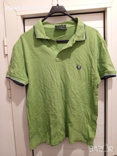 Оригинална фланелка с яка Fred Perry, снимка 1