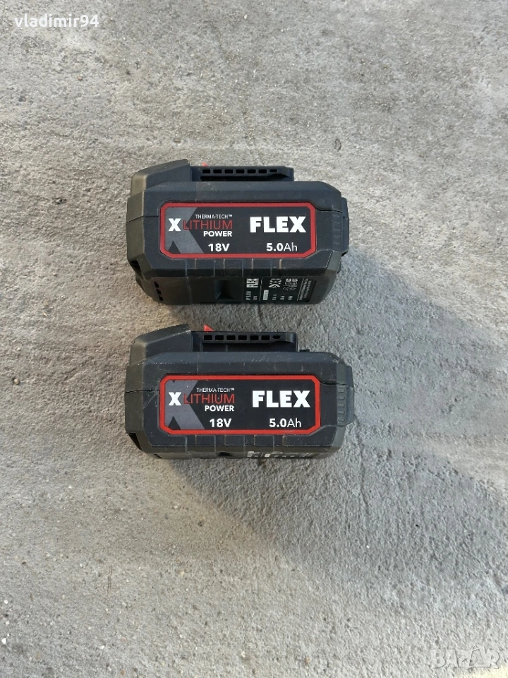 Батерии Flex 18V 5ah 2025г., снимка 1