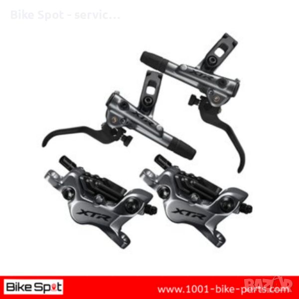 Shimano XTR BR-M9120 4-Piston J-Kit Disc Brake Set 4-Бутални Дискови, снимка 1