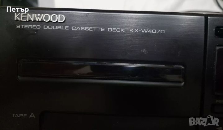 Двукасетен Дек Kenwood KX- W4070, снимка 1