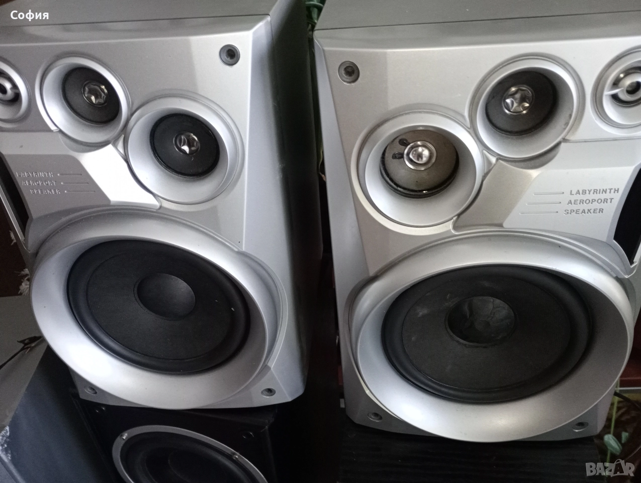 JVC трилентови колони 120w, снимка 1