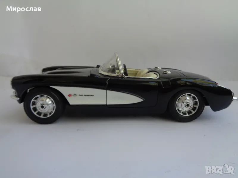 1:18 BBURAGO CHEVROLET CORVETTE ИГРАЧКА КОЛИЧКА МОДЕЛ, снимка 1