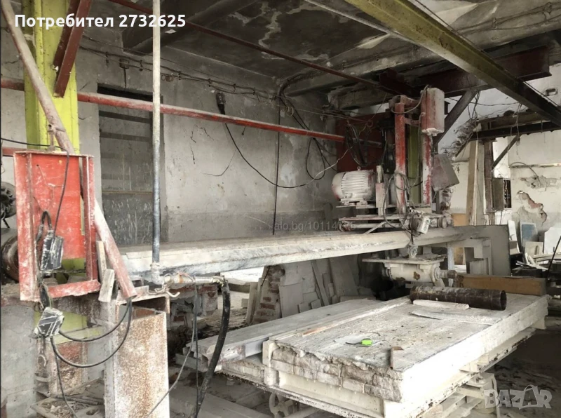 Машина за рязане на камък мрамор гранит и др., снимка 1