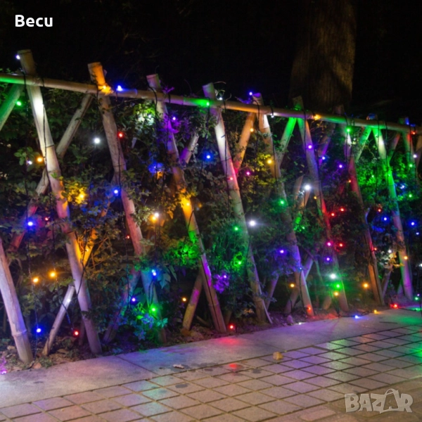 Водоустойчиви Коледни Led лампички   Звездно небе -   50 метра  240 светлини, снимка 1