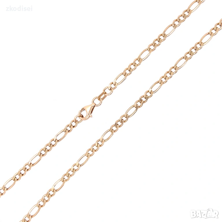 Златен синджир 4,61гр. 51,5см. 14кр. проба:585 модел:36303-1, снимка 1