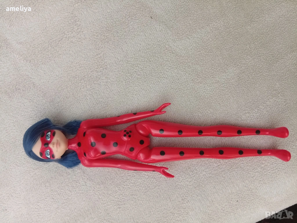 Лот неизползвана кукла и раничка Калинката и черният котарак , снимка 1