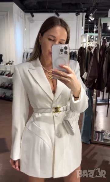 колан от естествена кожа в кутия celine, снимка 1