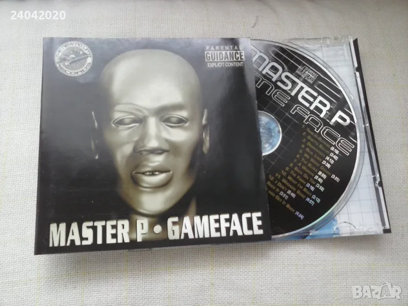 Master P – Gameface оригинален диск, снимка 1