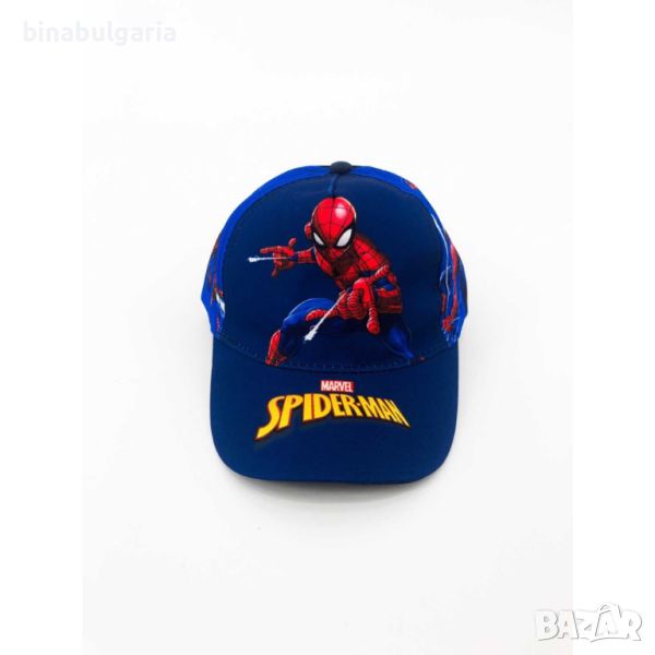Детски шапки с козирка модел " Spider Man ", снимка 1