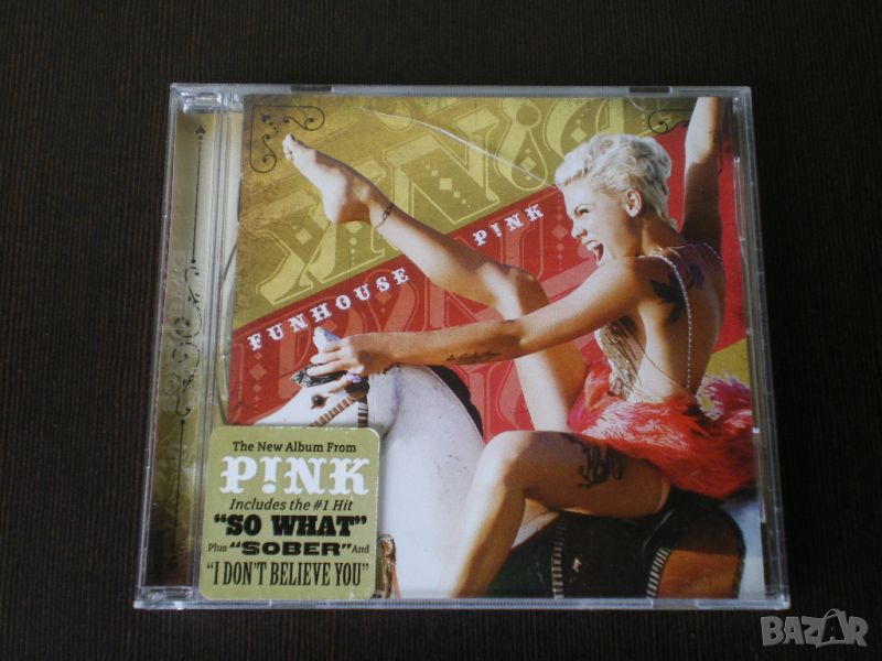 P!nk ‎– Funhouse 2008 CD, Album, снимка 1
