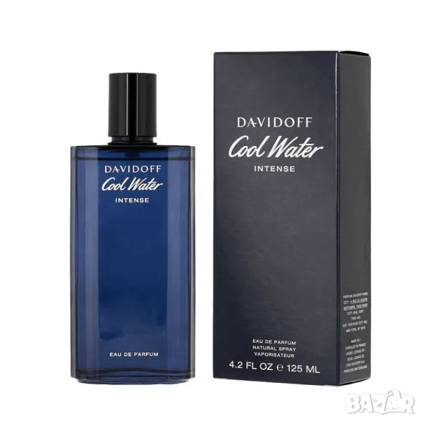  Мъжки парфюм Davidoff Cool Water Intense Eau De Parfum 125 ml, снимка 1