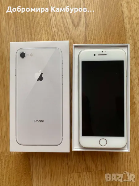 Iphone 8, 64GB, Silver, снимка 1