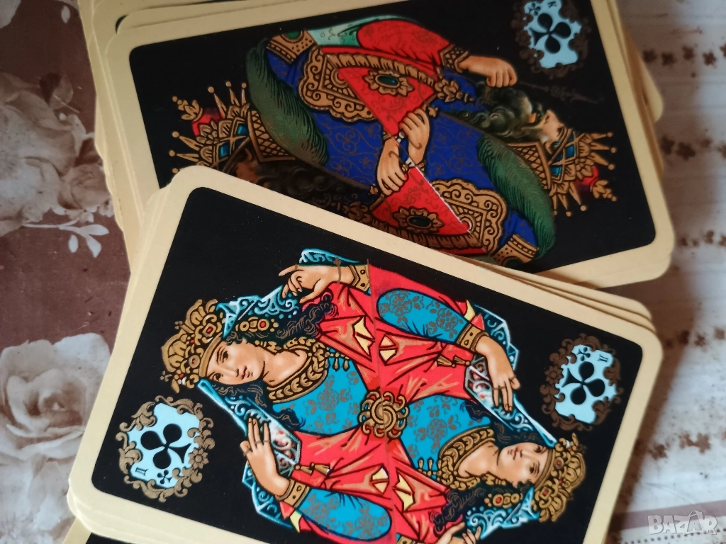 Уникален колода карти за бридж юбилейни, снимка 1