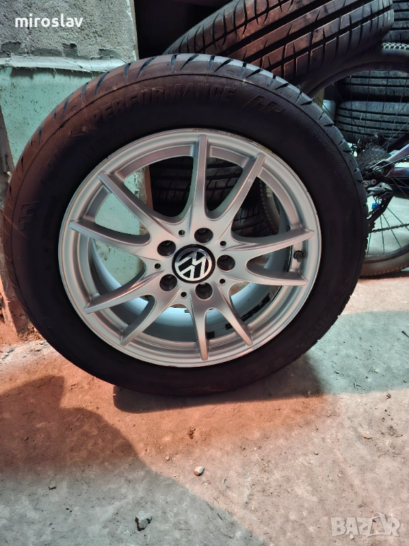 Джанти 16 с нови гуми , снимка 1