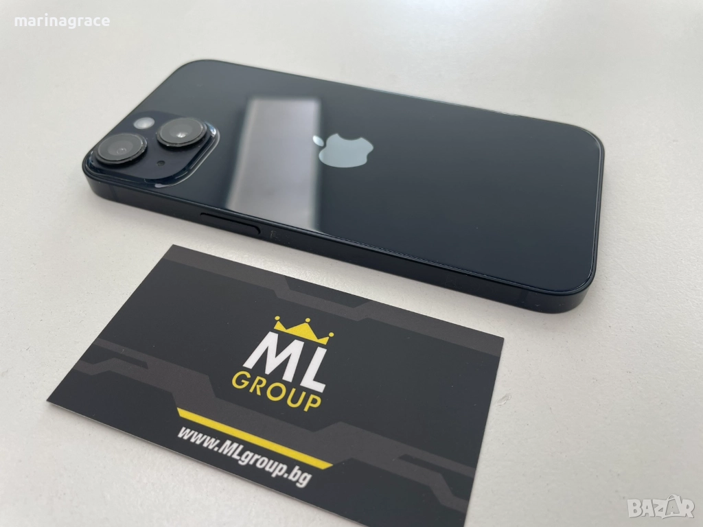 iPhone 14 128GB Midnight, втора употреба, снимка 1