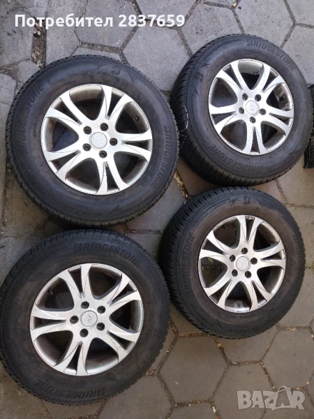 16 цола джанти за Хюндай-ix35- 5х114.3-Зимни гуми дот 2023, снимка 1